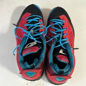 Jordan CP3.VII Mens Basketball Shoes 616805-607 Black Red Powder Blue Size 15